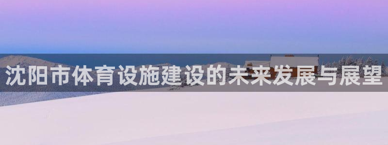 意昂体育4招商电话是多少号码：沈阳市体育设施建设的未