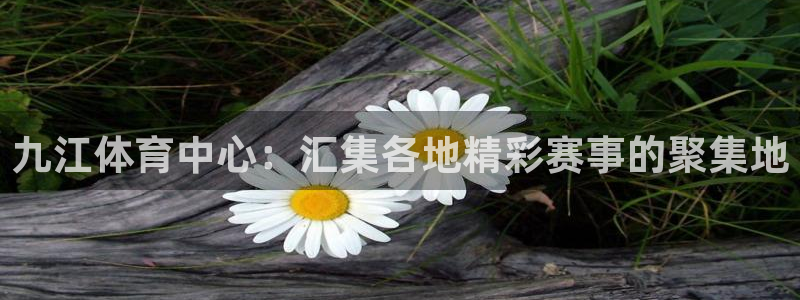 意昂4娱乐是那个系列的台子：九江体育中心：汇集各地精彩赛事的