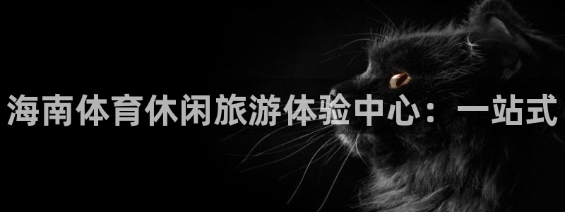 意昂4集团官网首页：海南体育休闲旅游体验中心：一站式