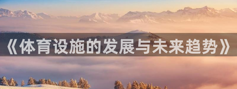 意昂体育4平台是正规平台吗安全吗：《体育设施的发展与未来趋势 