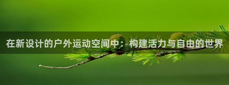 意昂体育4平台假的吗是真的吗：在新设计的户外运动空间中：构建 