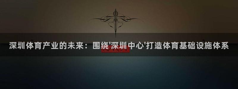 意昂体育4平台注册要钱吗安全吗：深圳体育产业的未来：围绕\'